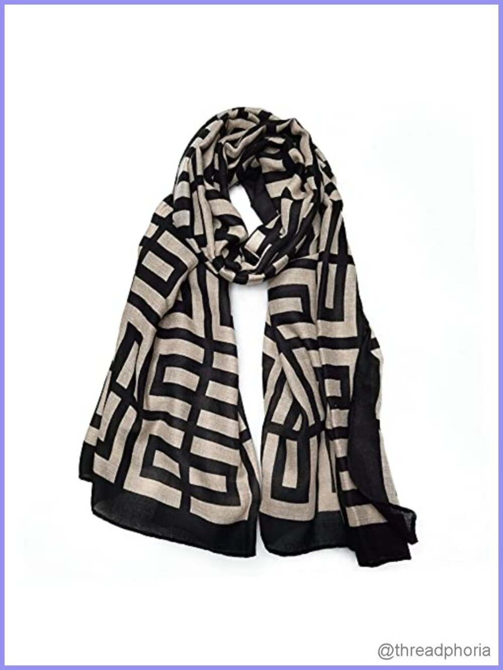 Women's Lightweight Cotton Blend Fashion Scarf Shawl 70x35